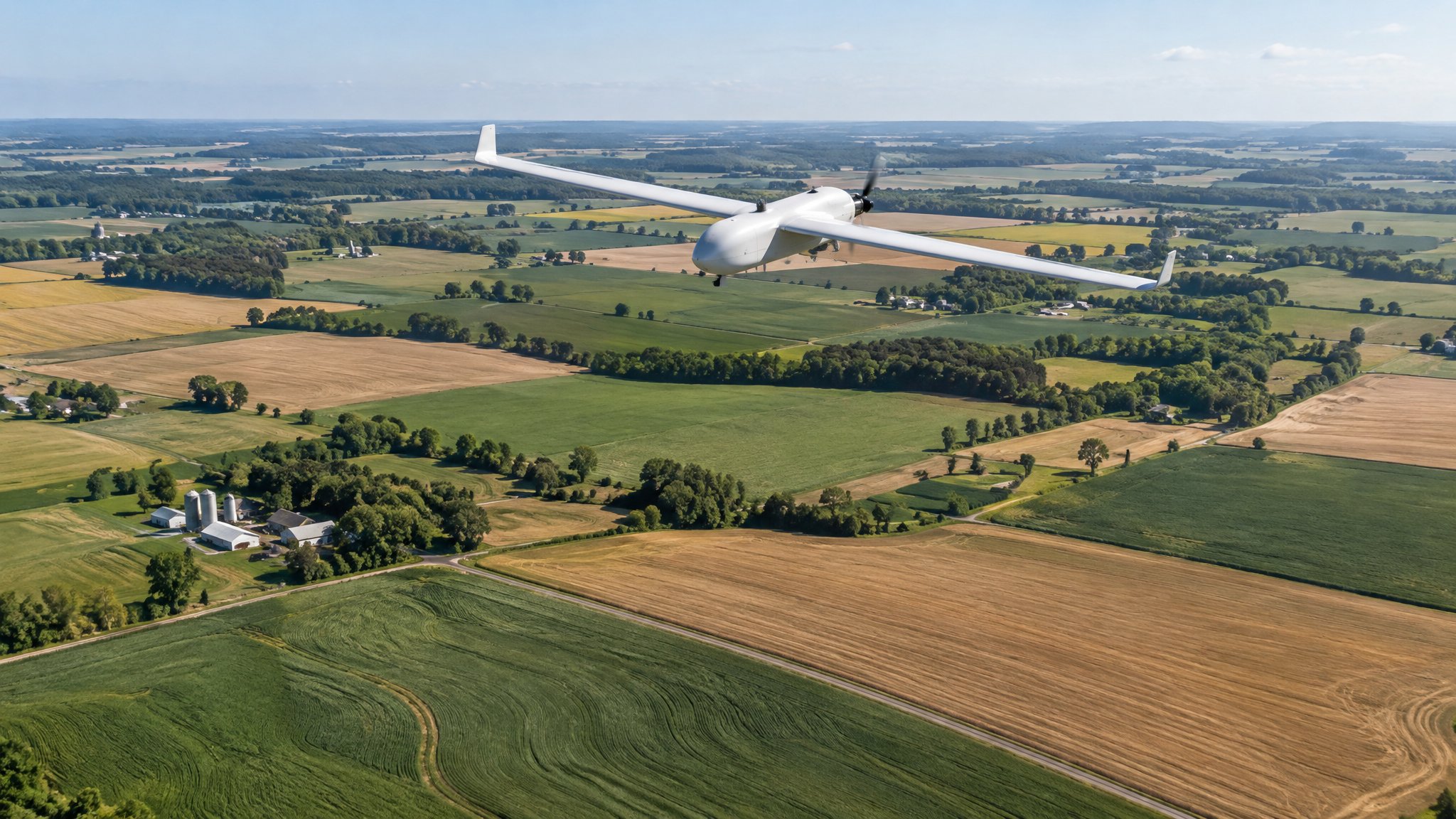 Drone photo illustrating: What Agricultural Drone Services Include