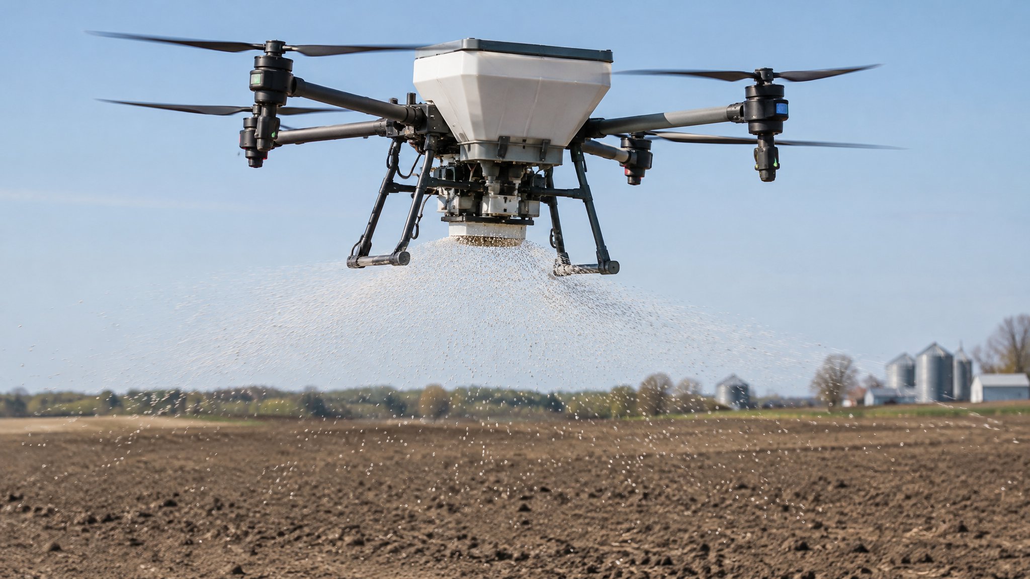Drone photo illustrating: Seasonal Planning for Agricultural Drone Work